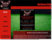 Tablet Screenshot of northerncalvertfury.com
